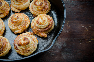 Homemade cinnamon rolls
