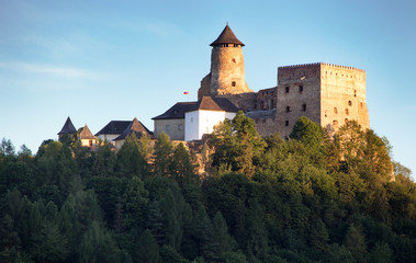 Fototapeta na wymiar Stara Lubovna castle in Slovakia, Europe landmark