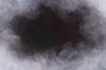 Abstract Smoke Clouds, All Movement Blurred, intention out of focus