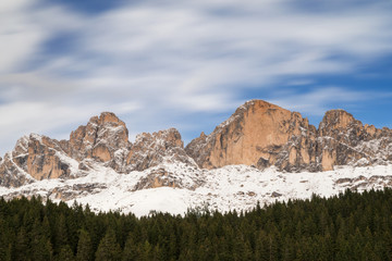 Viewpoint towards the Rosengarten mountain range