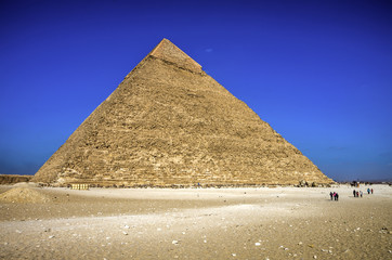 Pyramids of Giza. Cairo, Egypt.