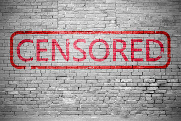 Stempel Graffiti Censored 