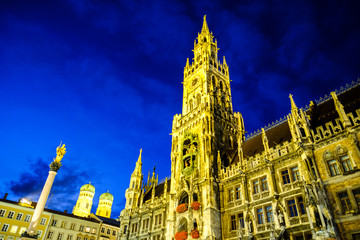 Fototapeta premium munich city hall