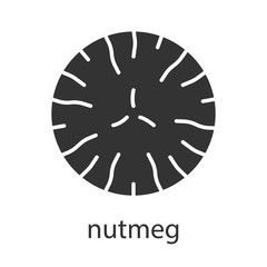 Nutmeg glyph icon