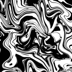 Liquid marble texture design, colorful marbling surface, black and white, vibrant abstract paint design, vector