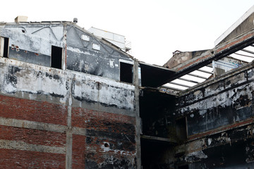 abandoned factory in Galicia