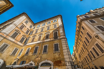 Fototapeta premium Ancient buildings in Rome