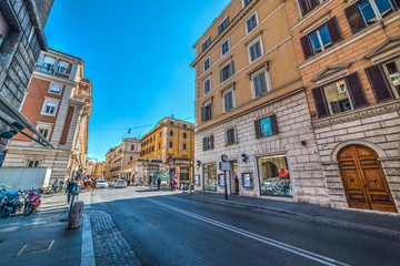 Fototapeta premium Traffic in Rome