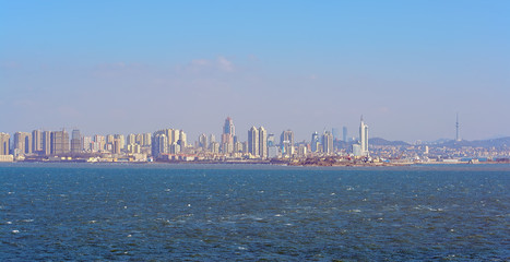 Seaside of chinese city Qingdao.