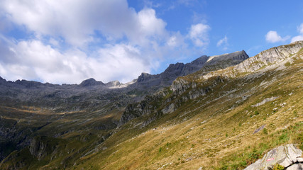 Valle alpina Pizzo Ligoncio