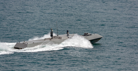 Singapore Navy's new high speed naval interceptor