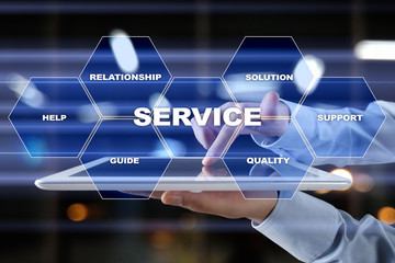 Customer service and relationship concept. Business concept.