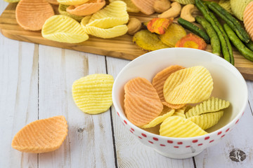 Assorted healthy snack.