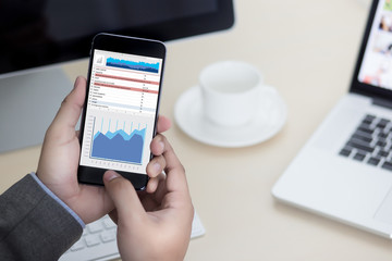 Business Information Technology people work hard Data Analytics Statistics