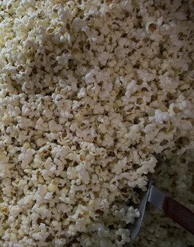 Palomitas de mais con pala
