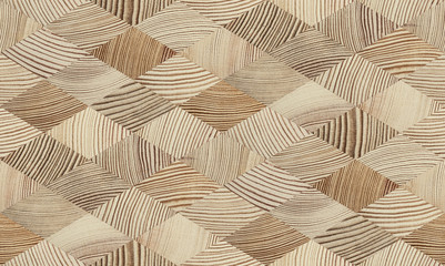 La texture du bois de bout