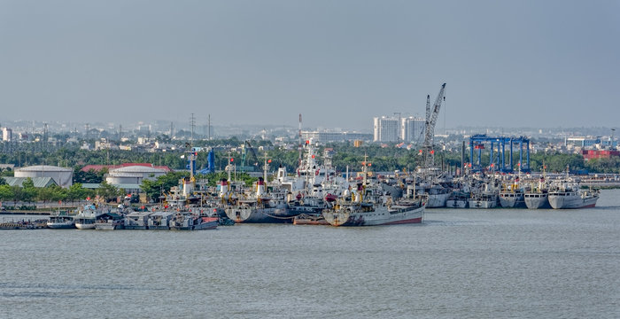 Port of Saigon, Ho Chi Minh City, Vietnam, Southeast Asia