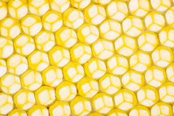 beecombs texture in the detail - a macro photo
