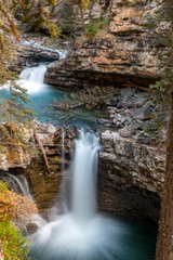Fototapeta na wymiar Johnson Canyon, Banff National Park