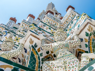 Obraz premium Wat Arun Buddhist Temple in Bangkok Thailand