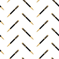 Pen seamless pattern