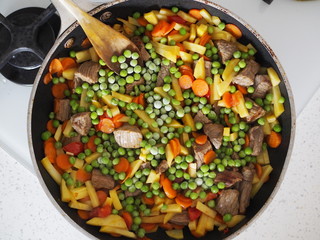 stew with vegetables