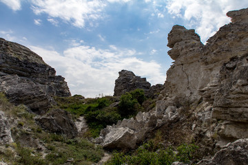 Fototapeta na wymiar Rocks of Jangul, Tarhankut, Crimea