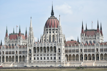 Fototapeta premium Parliament building, Budapest, Hungary