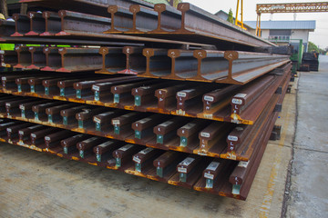 Steel rail,Steel used to make Railroad tracks