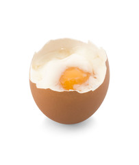 Eggs boiled in hot springs in thailand