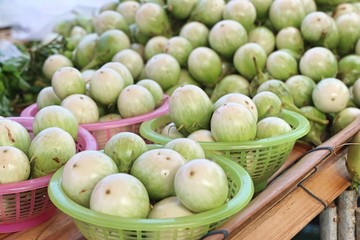 eggplant at street food