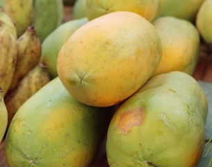 papaya at street food