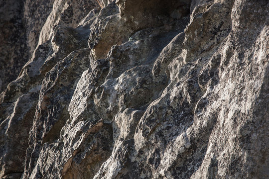 beautiful photo closeup cliff stone