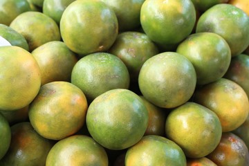 orange at street food