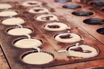 make to sweet pancake dorayaki