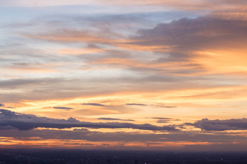 colorful skyscape background