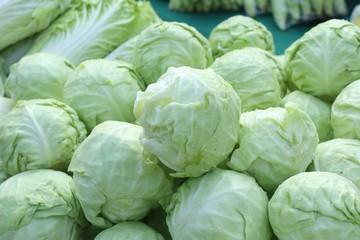 Fototapeta na wymiar Cabbage at the market