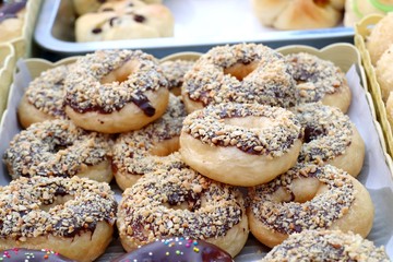 donuts at street food