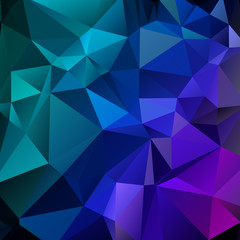 Dark Blue, violet vector Pattern. triangular template. Geometric sample. Abstract illustration with triangle shapes. New texture for your design.