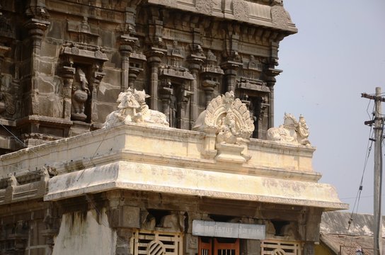 Temple hindouiste Sri Ekambaranathar de Kanchipuram  (Tamil Nadu-Inde)