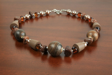 Gemstone stainless steel jewelry