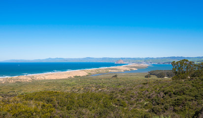 Exploring the Pacific shoreline at Spooner's Cove, Bluff Trail, Montana de Oro State Park, Morro Bay, San Luis Obispo County, California, USA