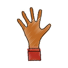 flat  line  colored  hand  doodle over white  background  vector illustration