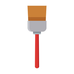 Construction paint brush icon vector illustration graphic design