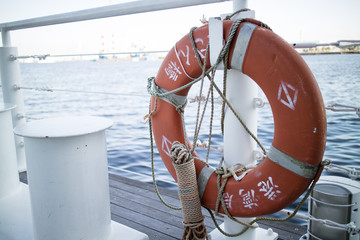 A Japanese life-ring