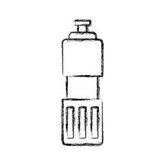 Thermo bottle isolated icon vector illustration graphic design