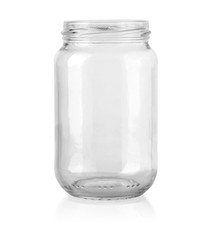 empty glass jar
