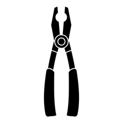 Plier construction tool icon vector illustration graphic design