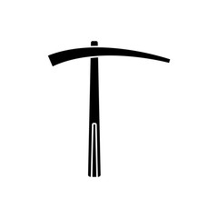 Pick construction tool icon vector illustration graphic design