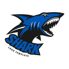vector shark logo